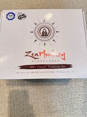 Move out sale! ZenMonkey 60ft Classic Slackline Kit